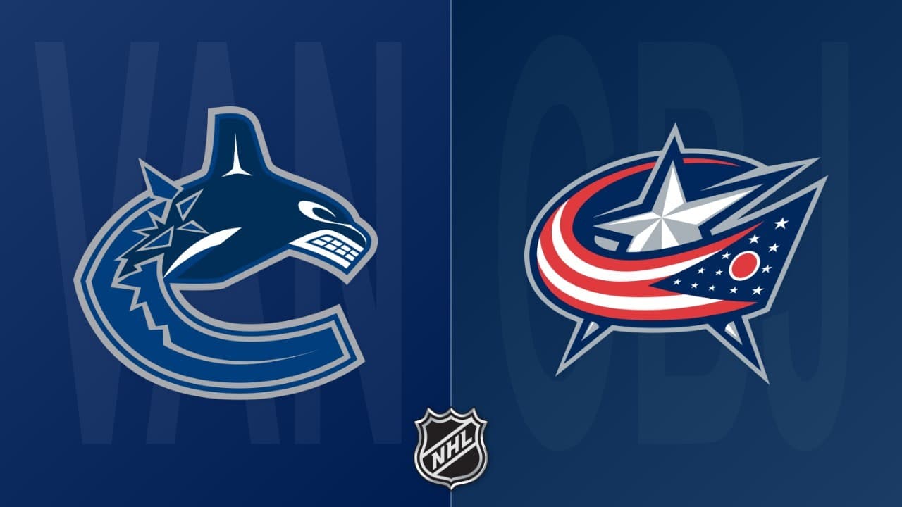 Columbus Blue Jackets vs Vancouver Canucks