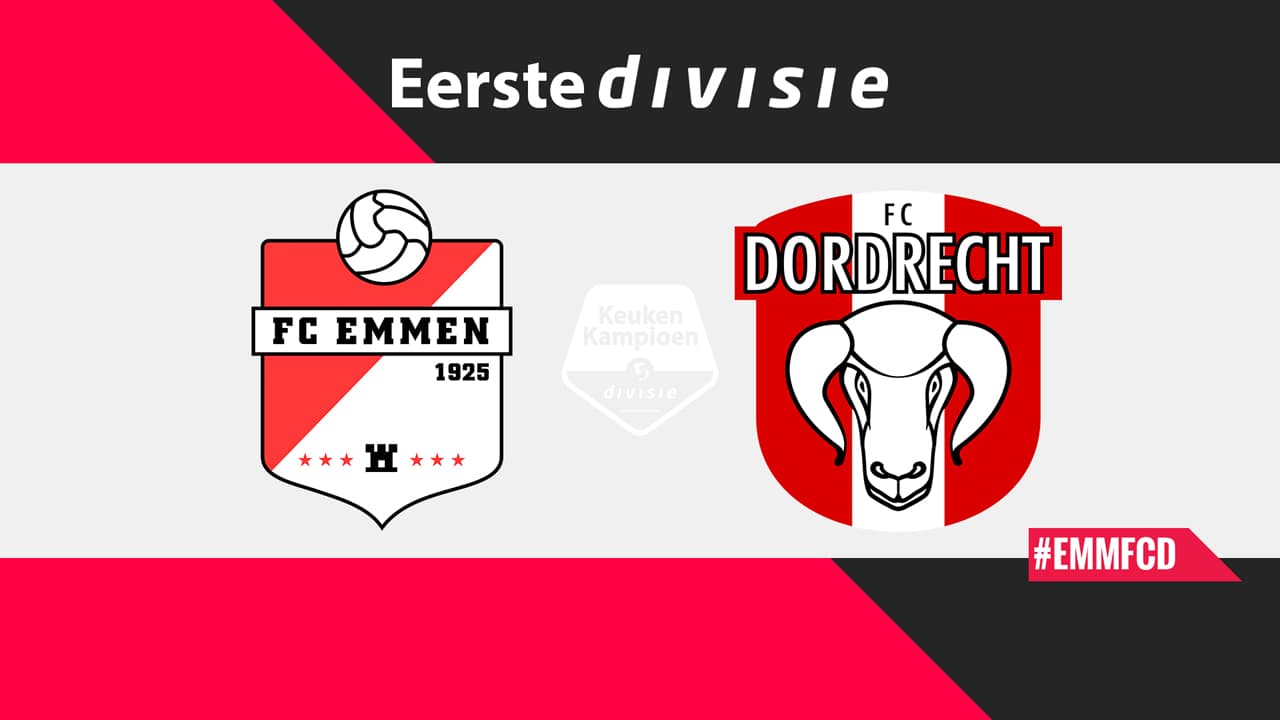 FC Emmen vs FC Dordrecht