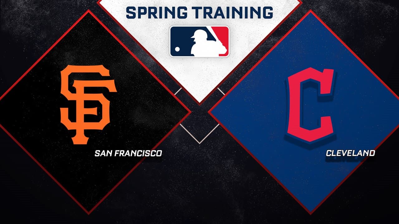 San Francisco Giants vs Cleveland Guardians