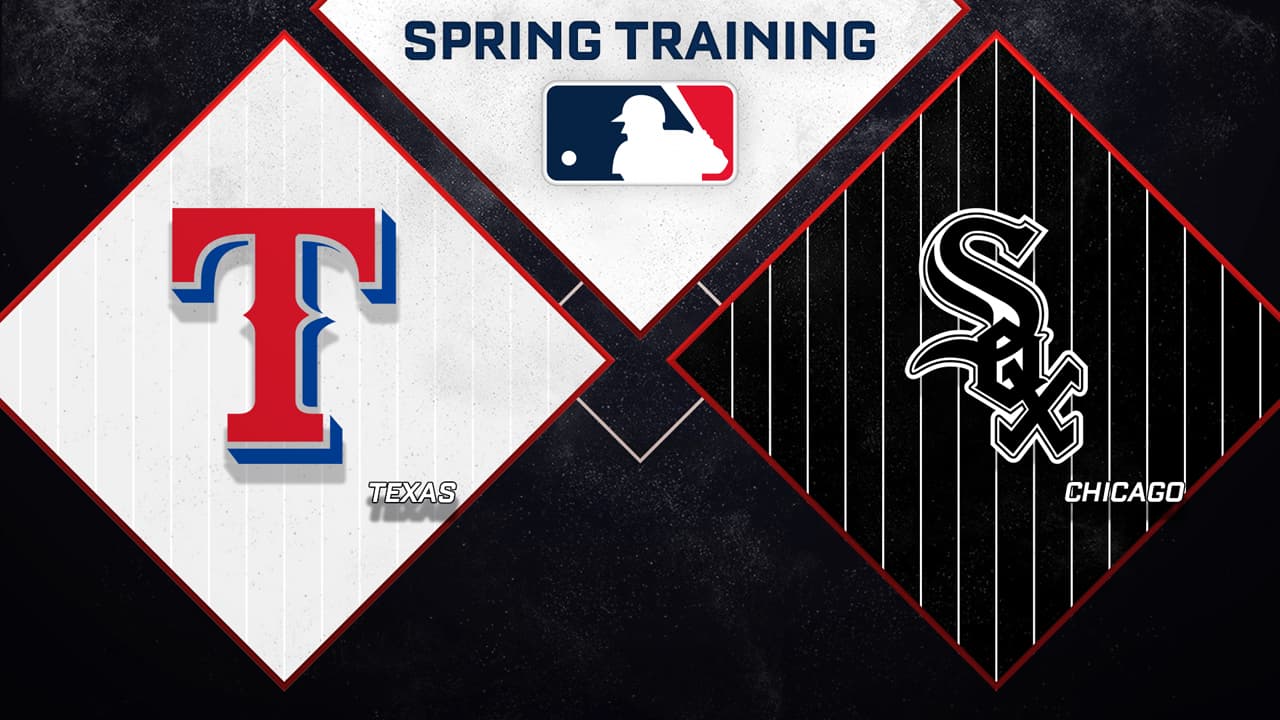 Texas Rangers vs Chicago White Sox