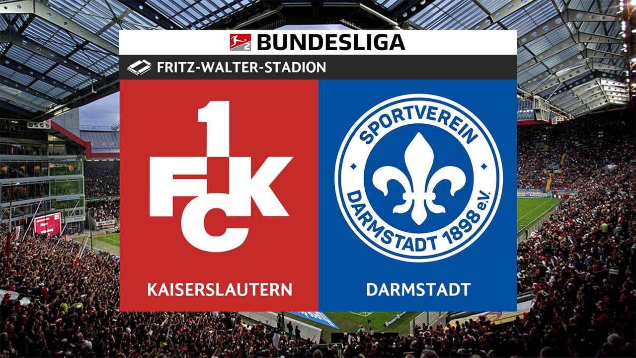 Kaiserslautern vs Darmstadt