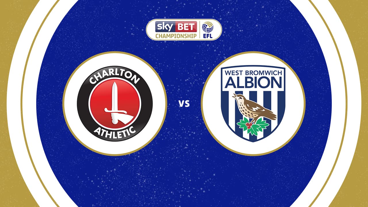 Charlton Athletic vs West Bromwich Albion