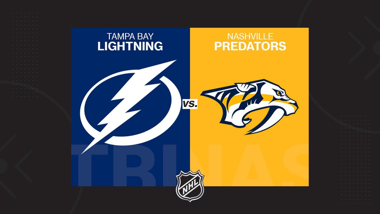 Tampa Bay Lightning vs Nashville Predators