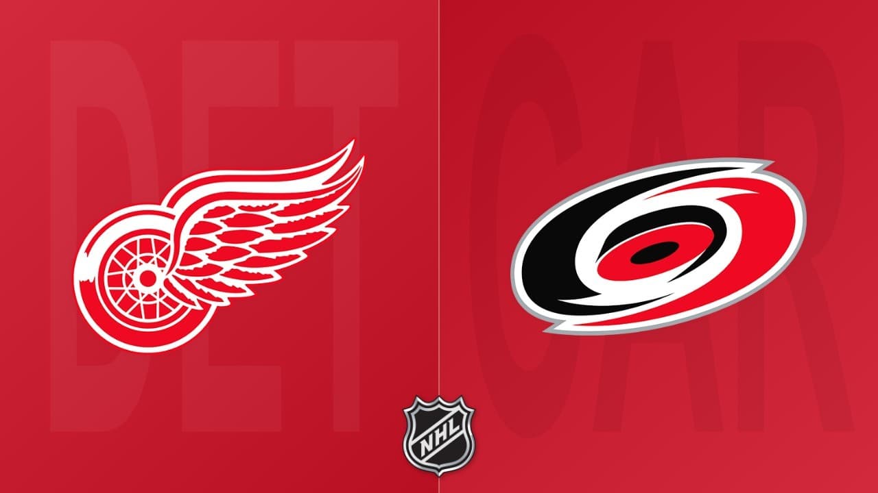 Carolina Hurricanes vs Detroit Red Wings