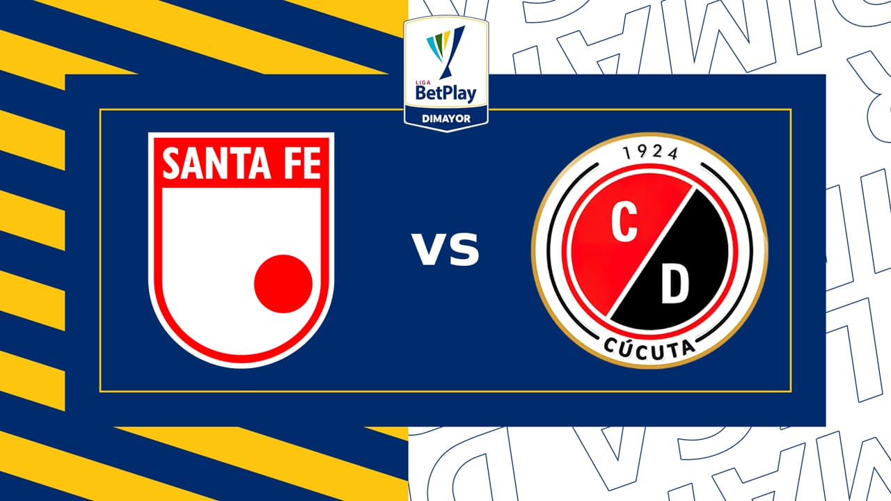 Independiente Santa Fe vs Cúcuta Deportivo
