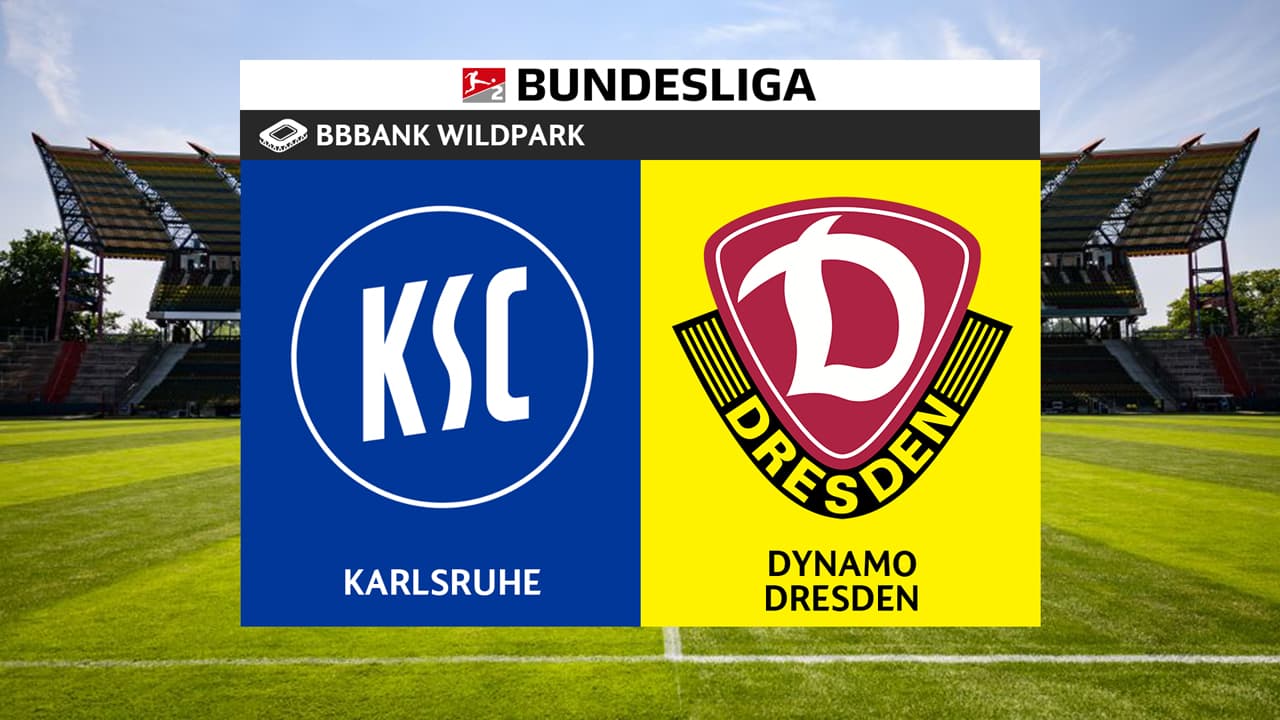 Karlsruhe vs Dynamo Dresden