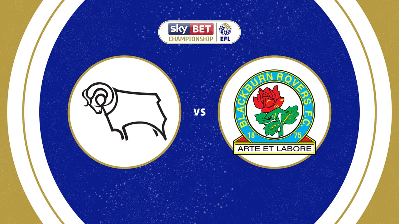 Derby County vs Blackburn Rovers