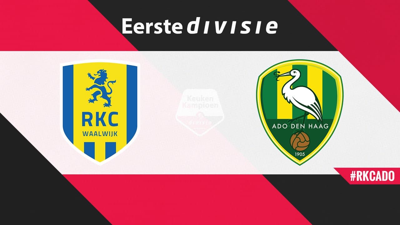 RKC Waalwijk vs ADO Den Haag
