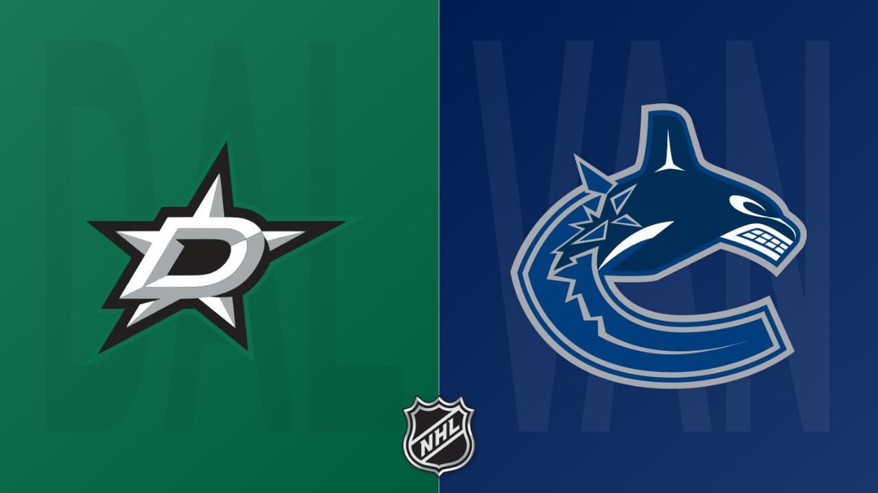Vancouver Canucks vs Dallas Stars