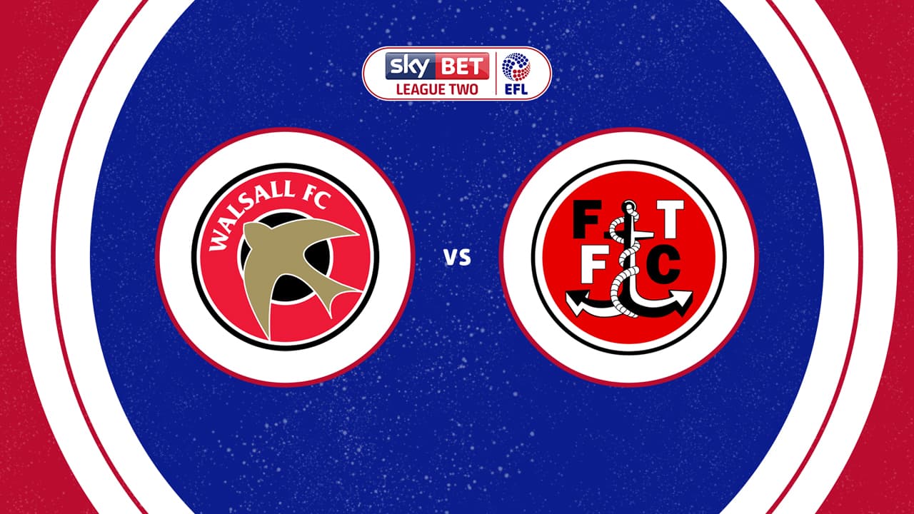Walsall vs Fleetwood Town