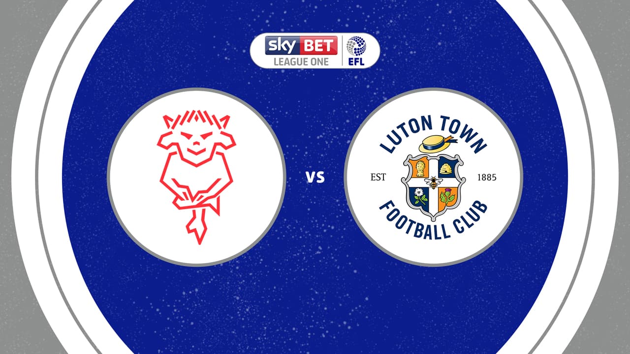 Lincoln City vs Luton Town