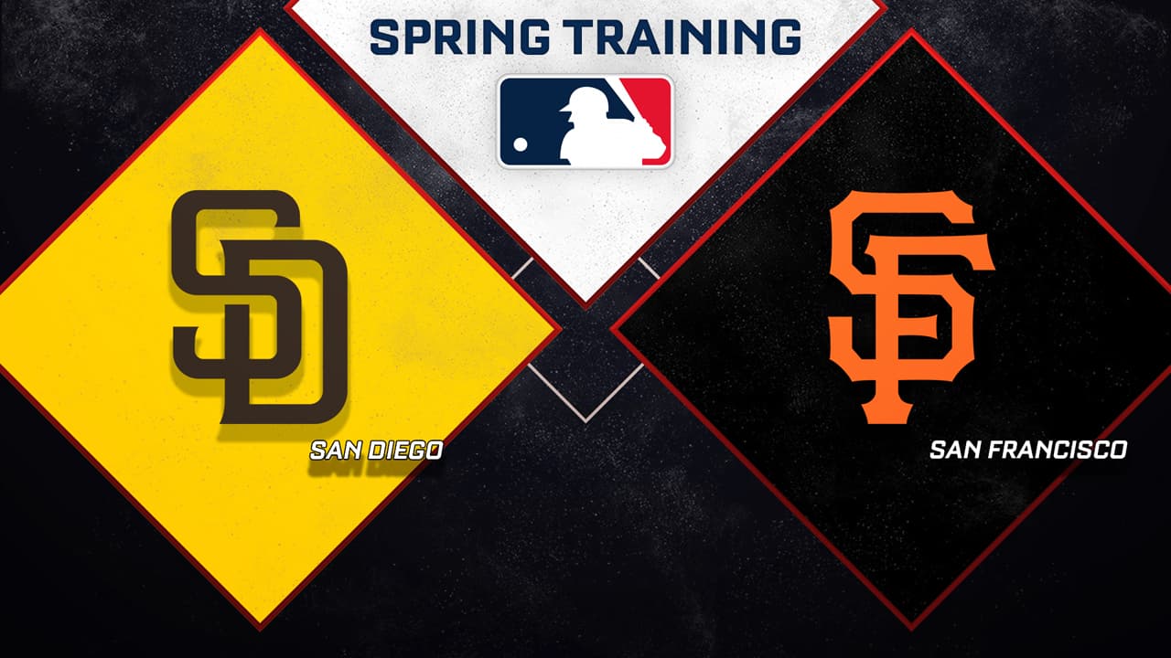 San Diego Padres vs San Francisco Giants