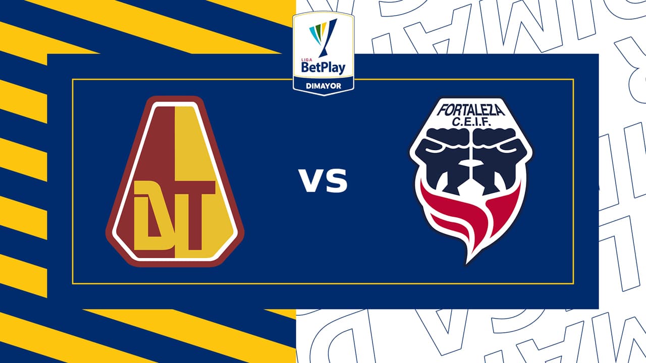 Deportes Tolima vs Fortaleza CEIF