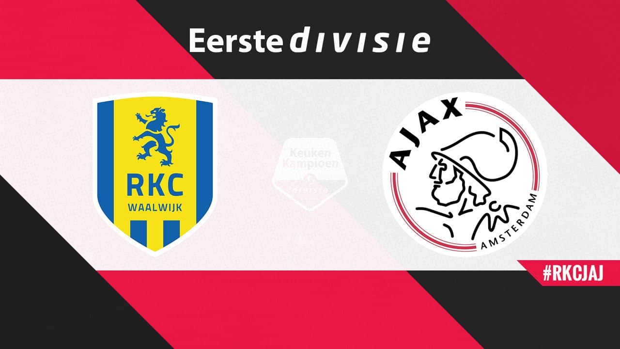 RKC Waalwijk vs Jong Ajax