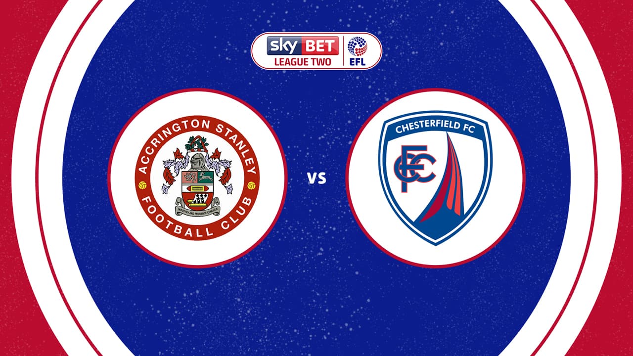 Accrington Stanley vs Chesterfield
