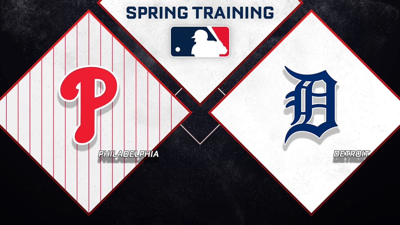 Philadelphia Phillies vs Detroit Tigers