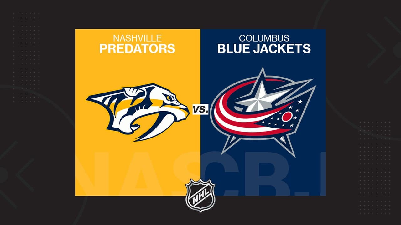 Nashville Predators vs Columbus Blue Jackets