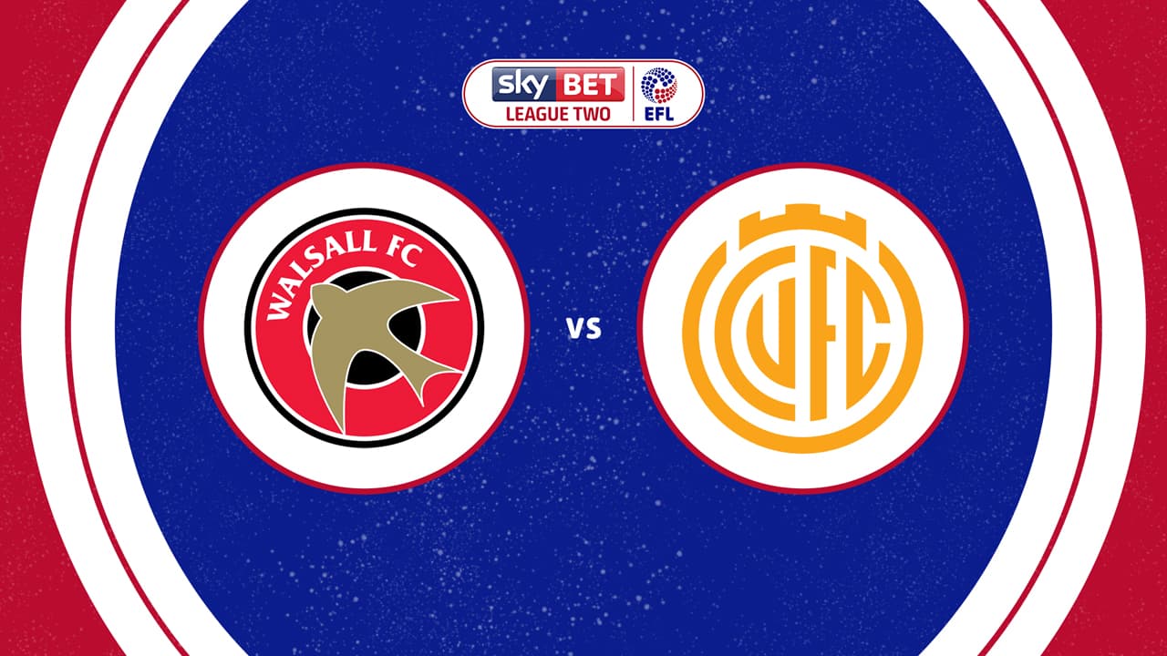 Walsall vs Cambridge United