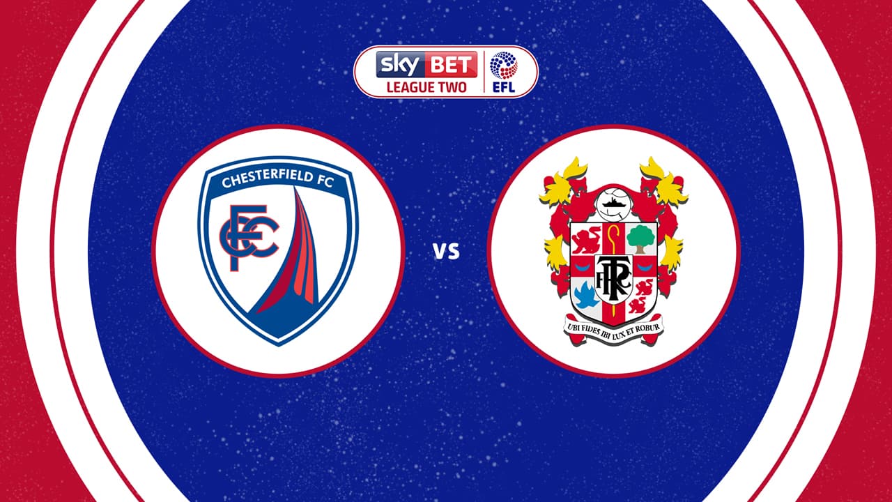Chesterfield vs Tranmere Rovers