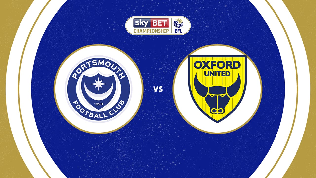 Portsmouth vs Oxford United