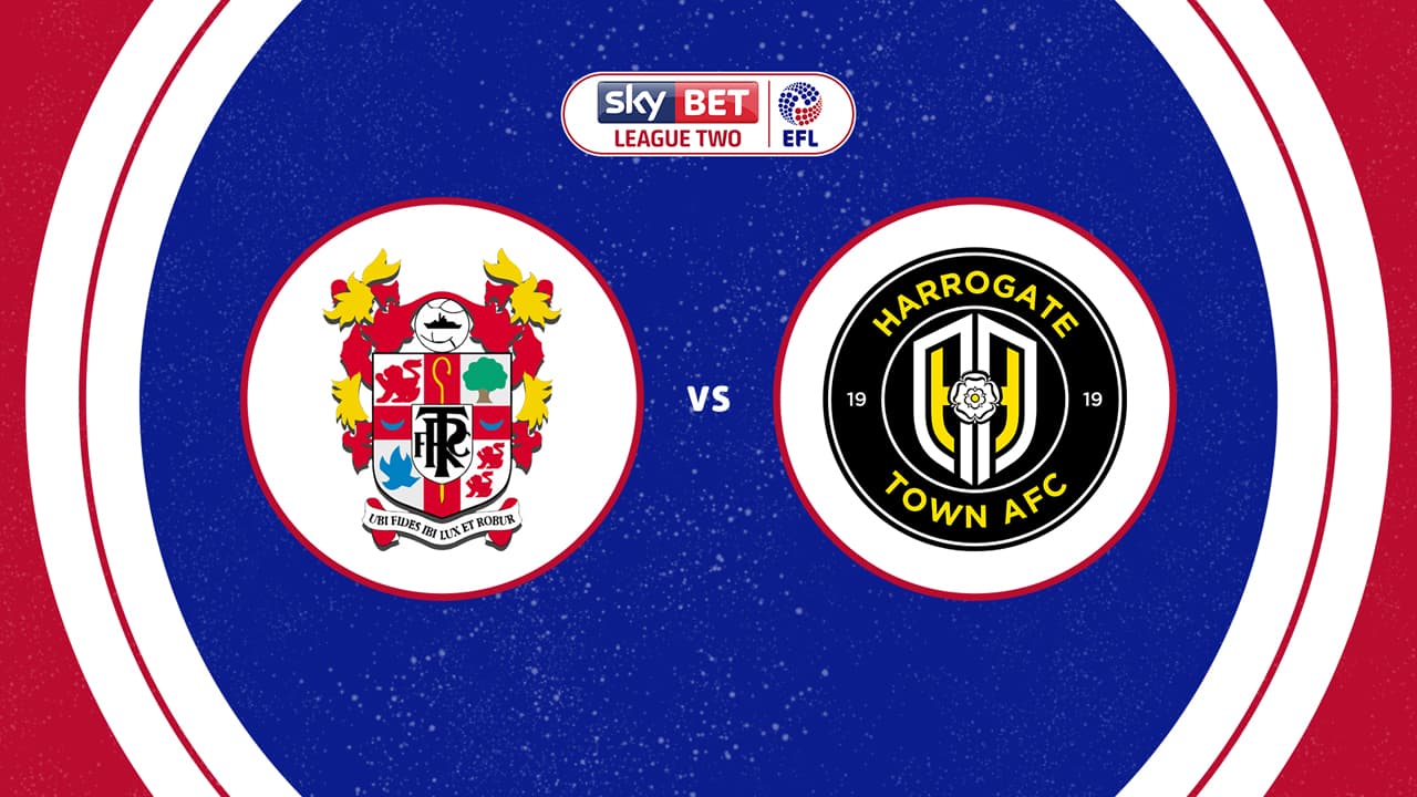 Tranmere Rovers vs Harrogate Town