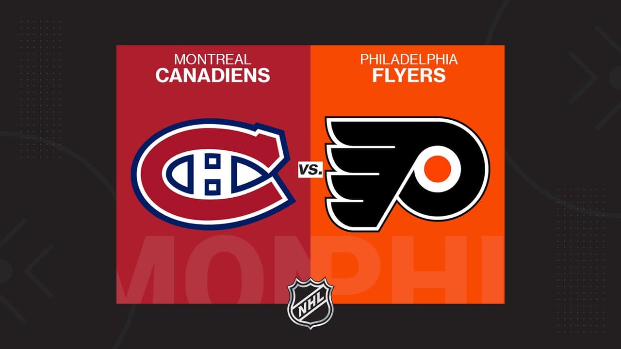 Montreal Canadiens vs Philadelphia Flyers