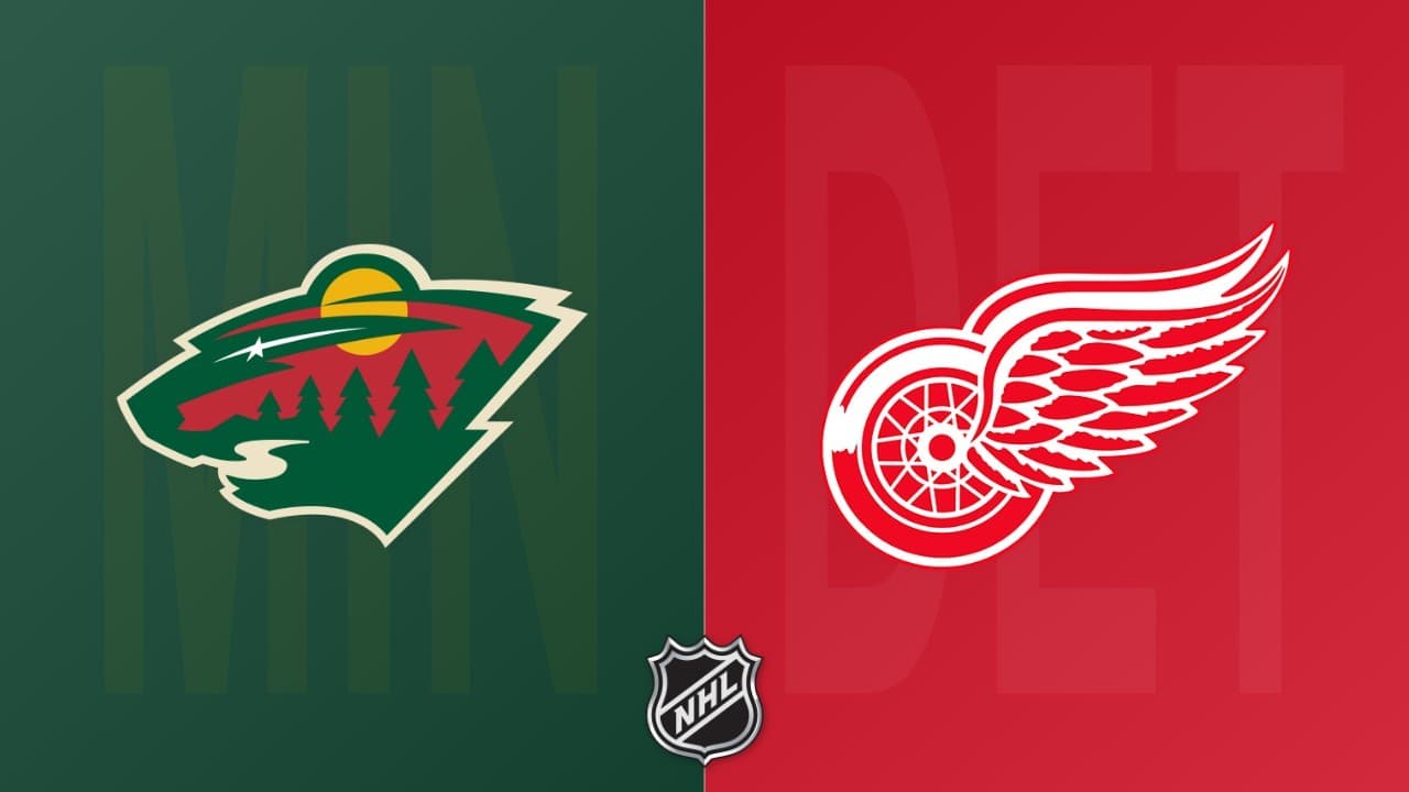 Detroit Red Wings vs Minnesota Wild