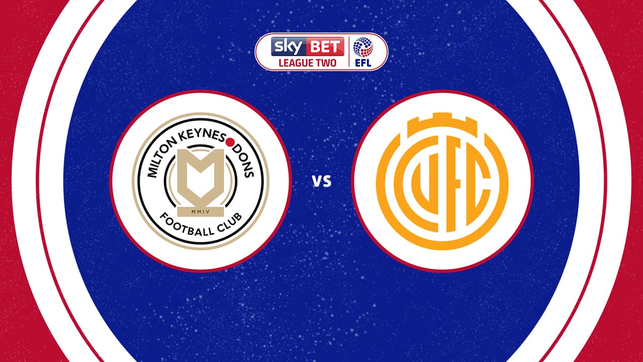 Milton Keynes Dons vs Cambridge United