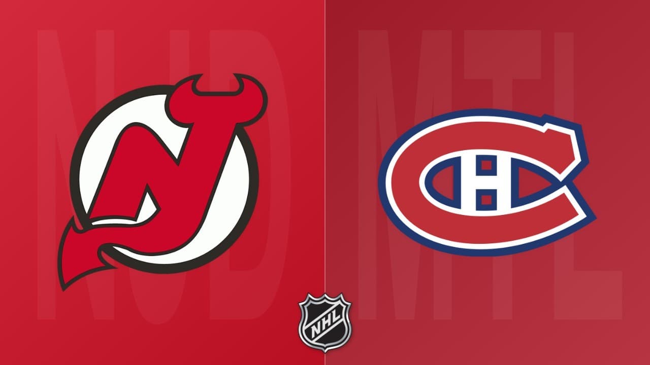 Montreal Canadiens vs New Jersey Devils