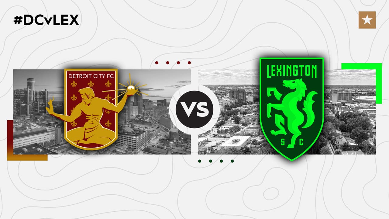 Detroit City FC vs Lexington SC