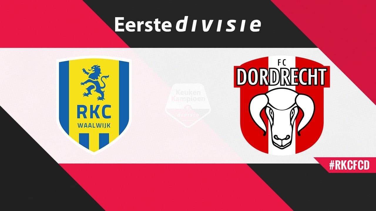 RKC Waalwijk vs FC Dordrecht
