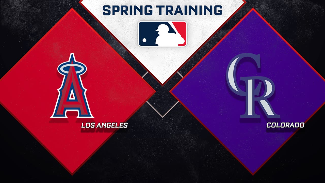 Los Angeles Angels vs Colorado Rockies