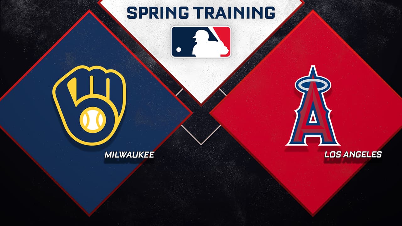 Milwaukee Brewers vs Los Angeles Angels