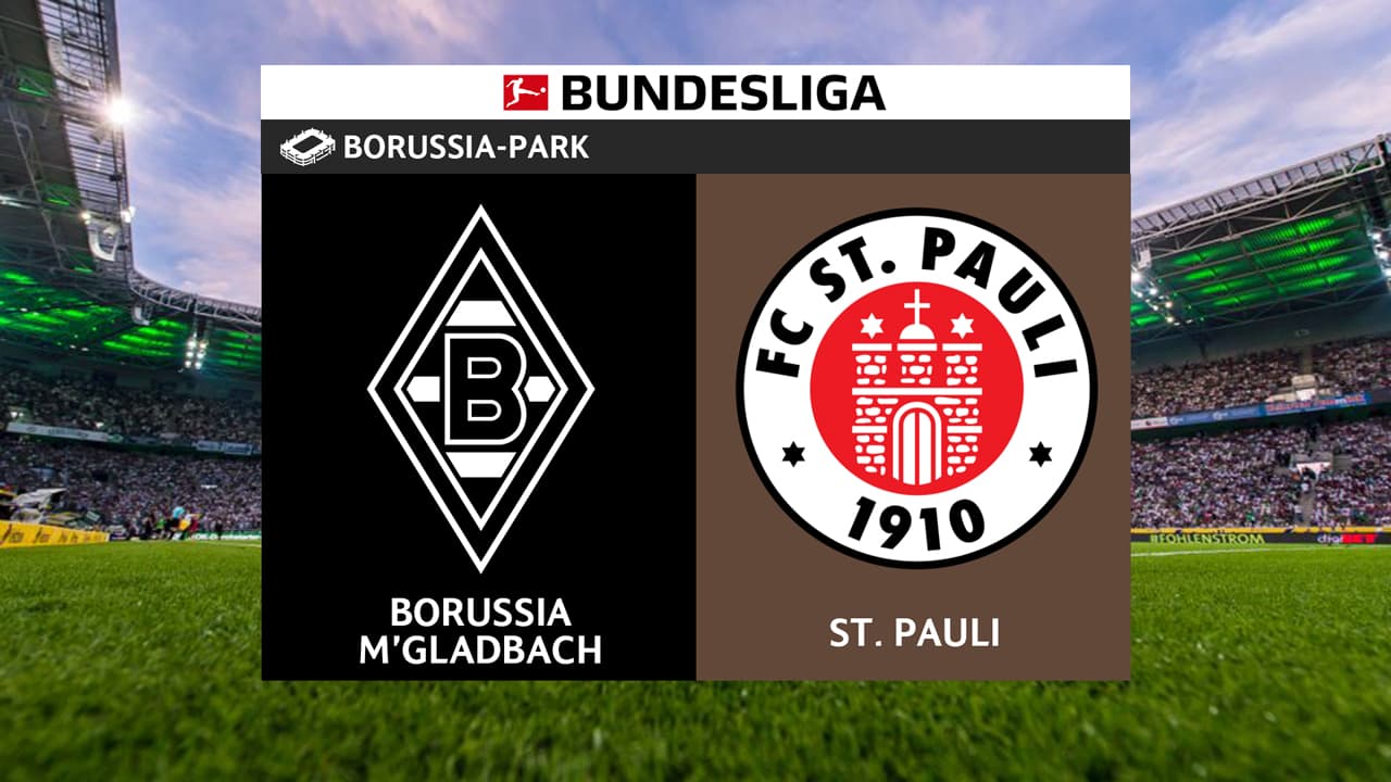 Borussia Mönchengladbach vs St Pauli
