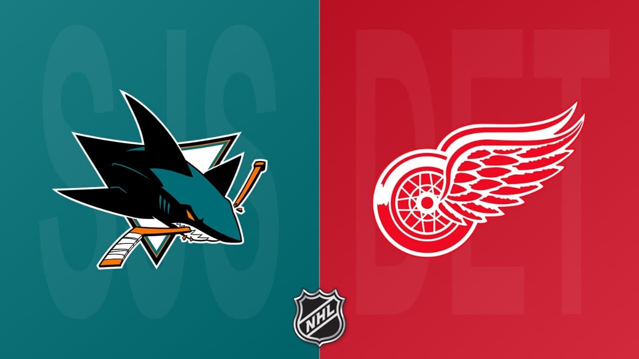 Detroit Red Wings vs San Jose Sharks