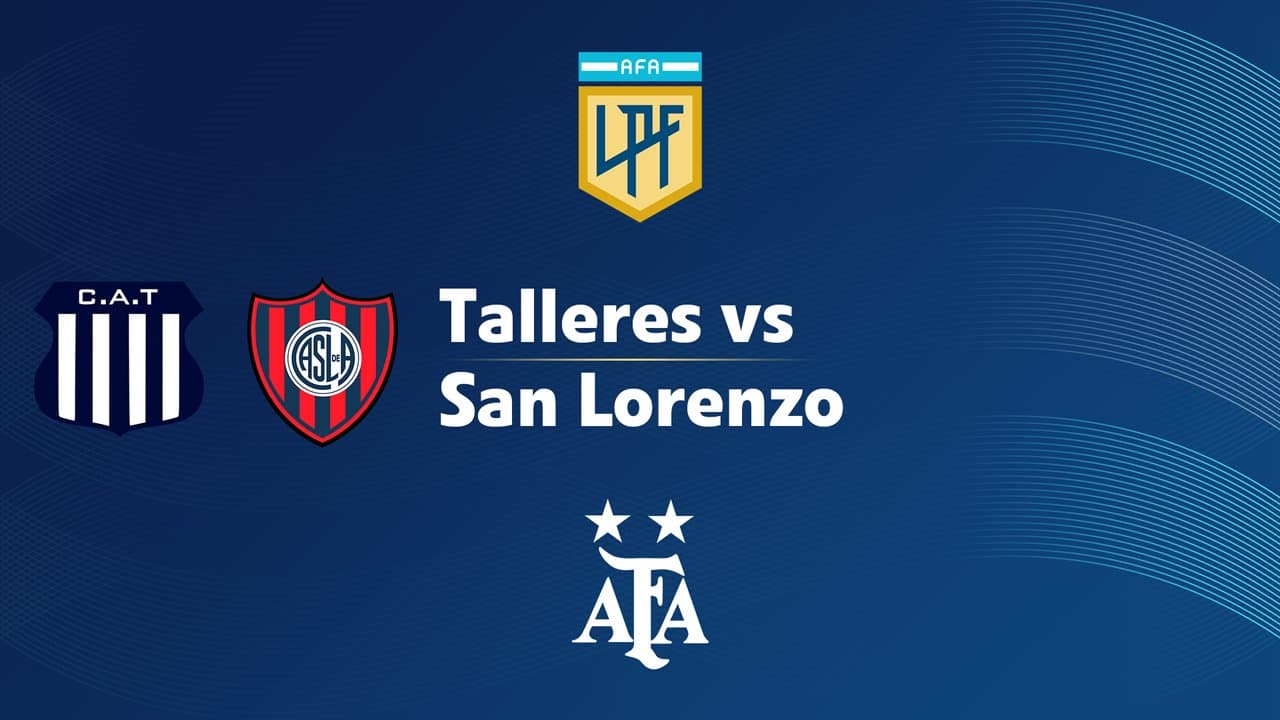 Talleres de Córdoba vs San Lorenzo