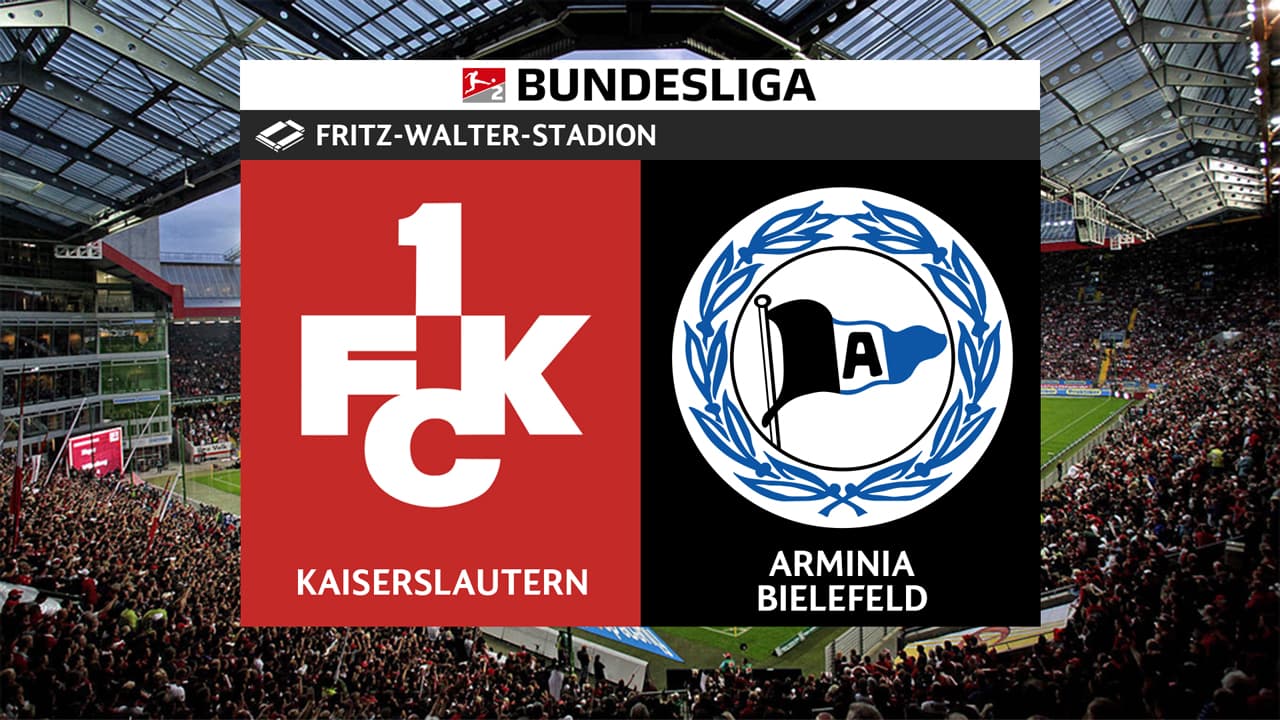 Kaiserslautern vs Arminia Bielefeld