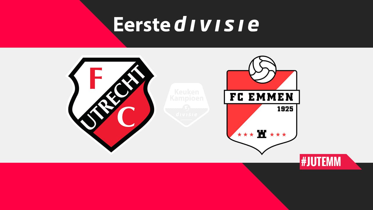 Jong Utrecht vs FC Emmen