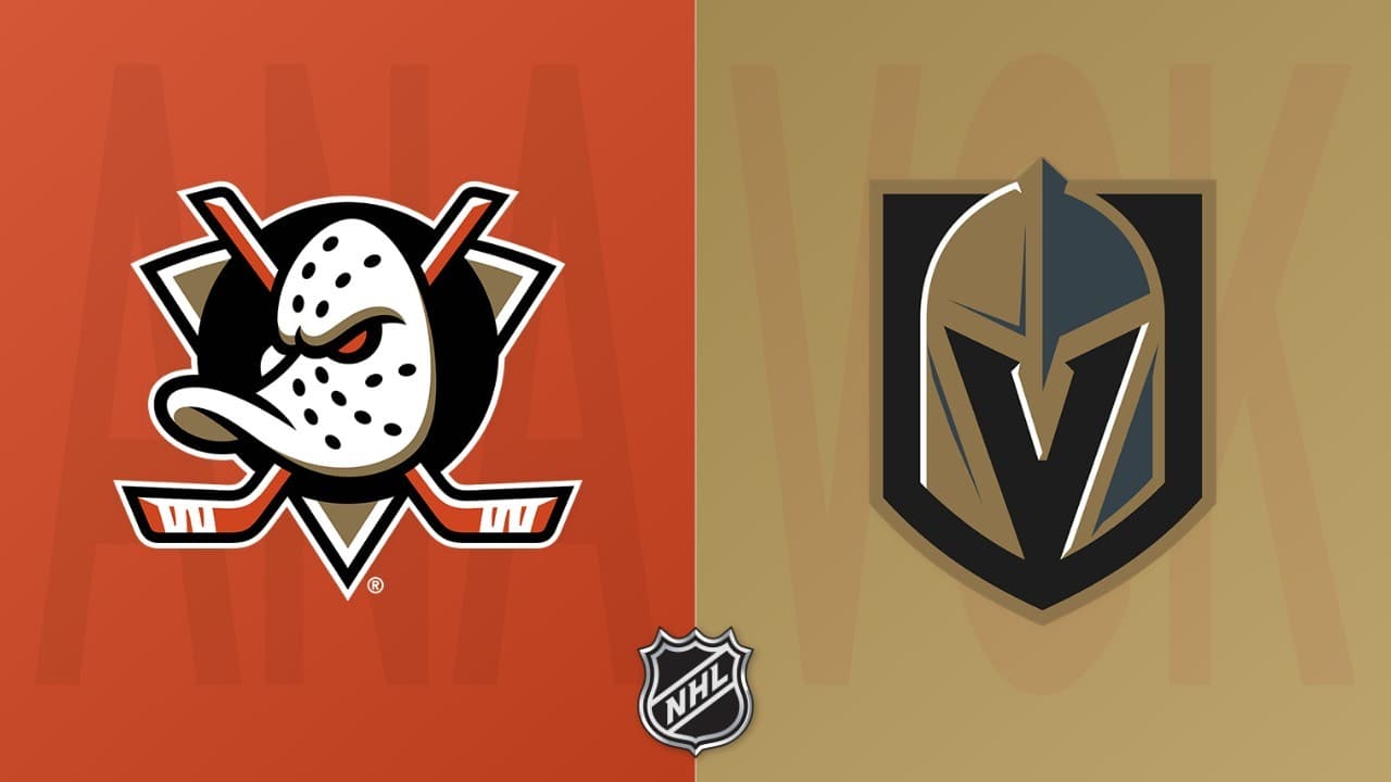 Vegas Golden Knights vs Anaheim Ducks