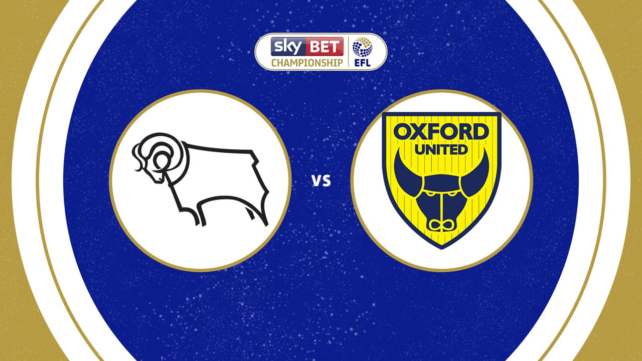 Derby County vs Oxford United