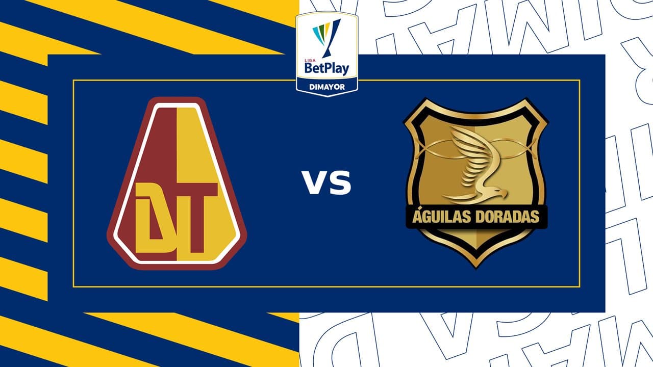 Deportes Tolima vs Rionegro Águilas