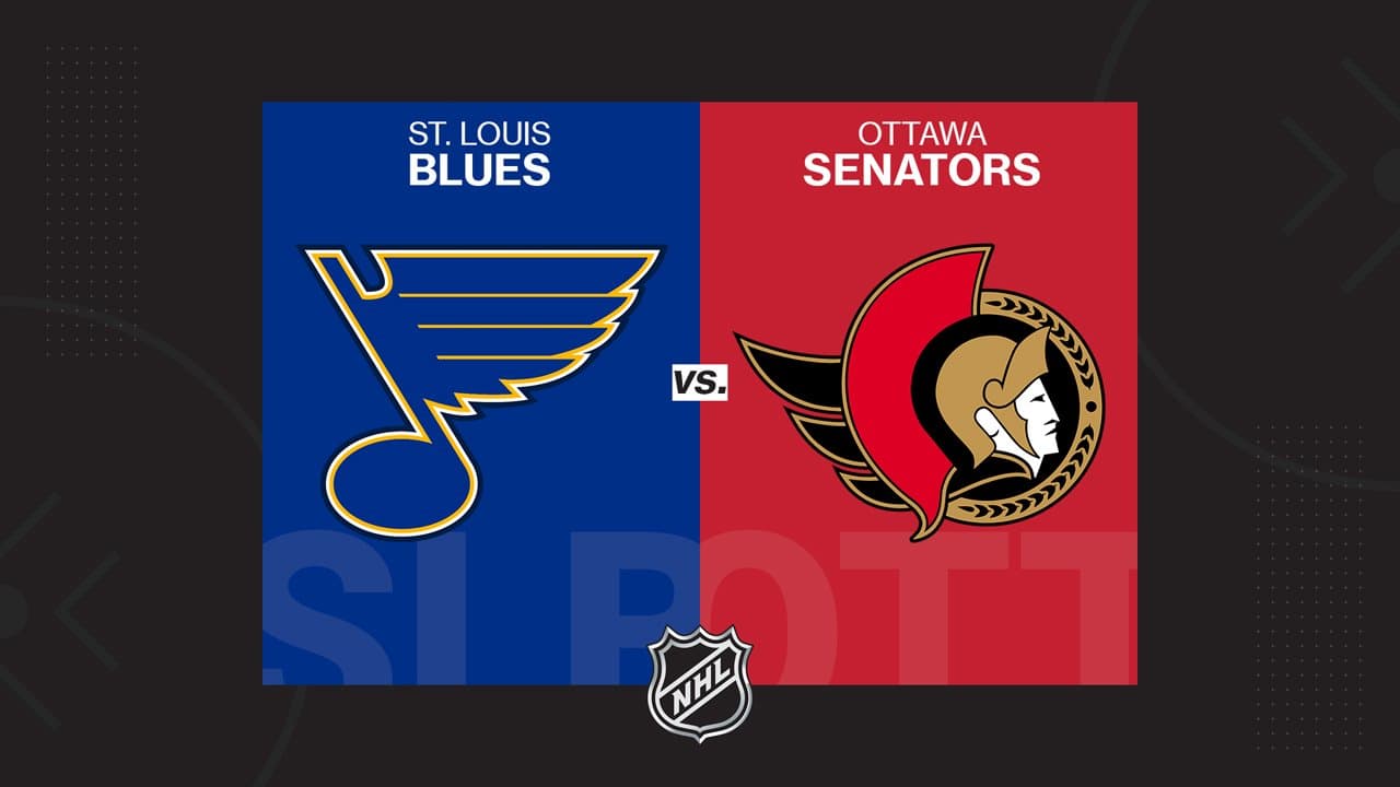 St. Louis Blues vs Ottawa Senators