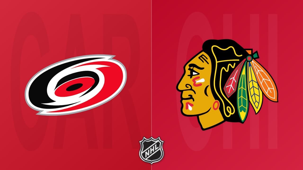 Chicago Blackhawks vs Carolina Hurricanes