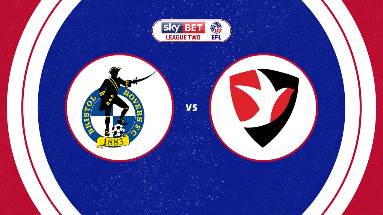 Bristol Rovers vs Cheltenham Town