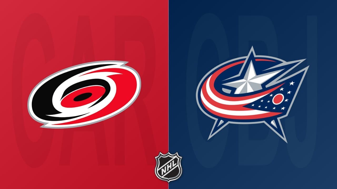 Columbus Blue Jackets vs Carolina Hurricanes