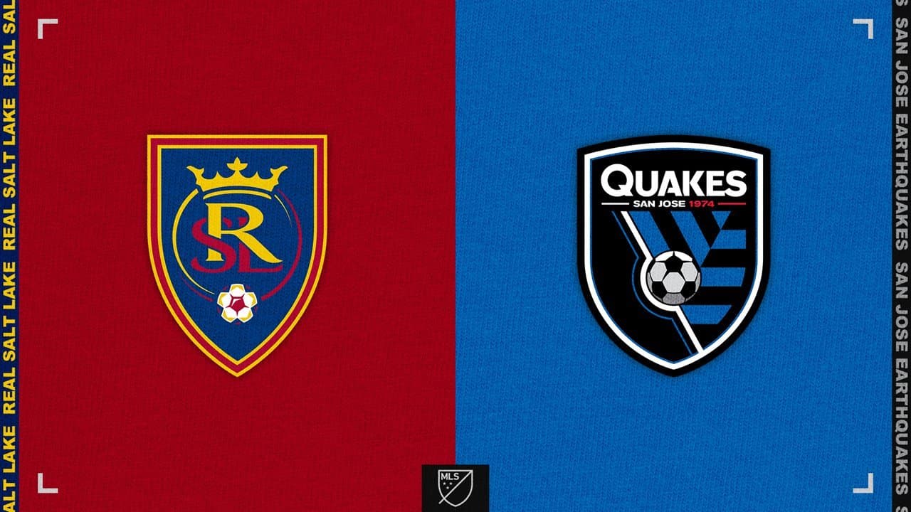 Real Salt Lake vs San Jose Earthquakes