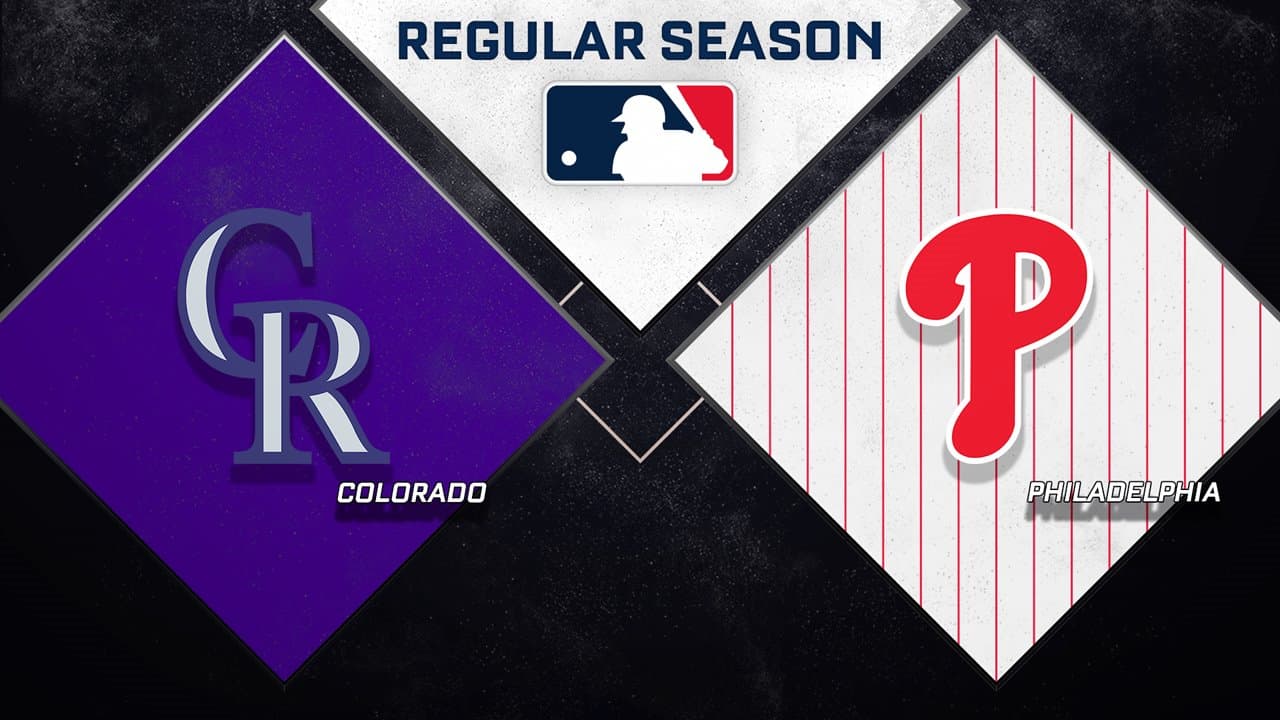 Colorado Rockies vs Philadelphia Phillies