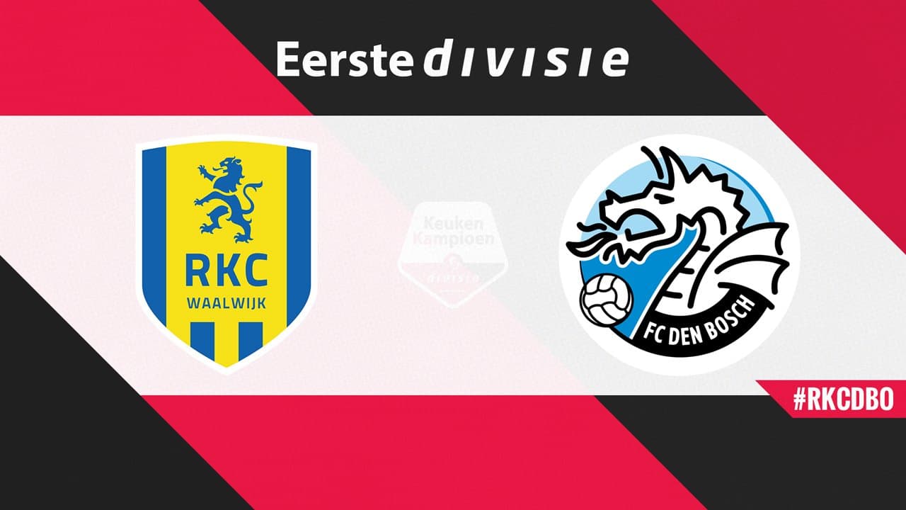 RKC Waalwijk vs FC Den Bosch