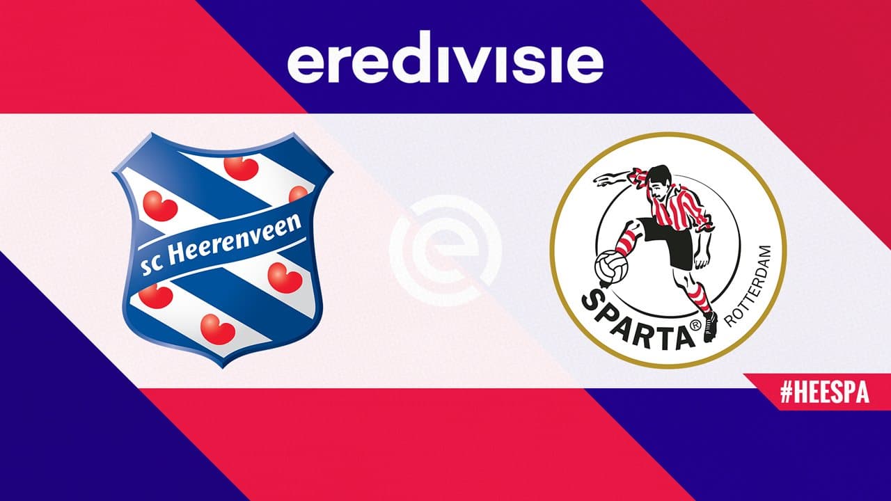 Heerenveen vs Sparta Rotterdam