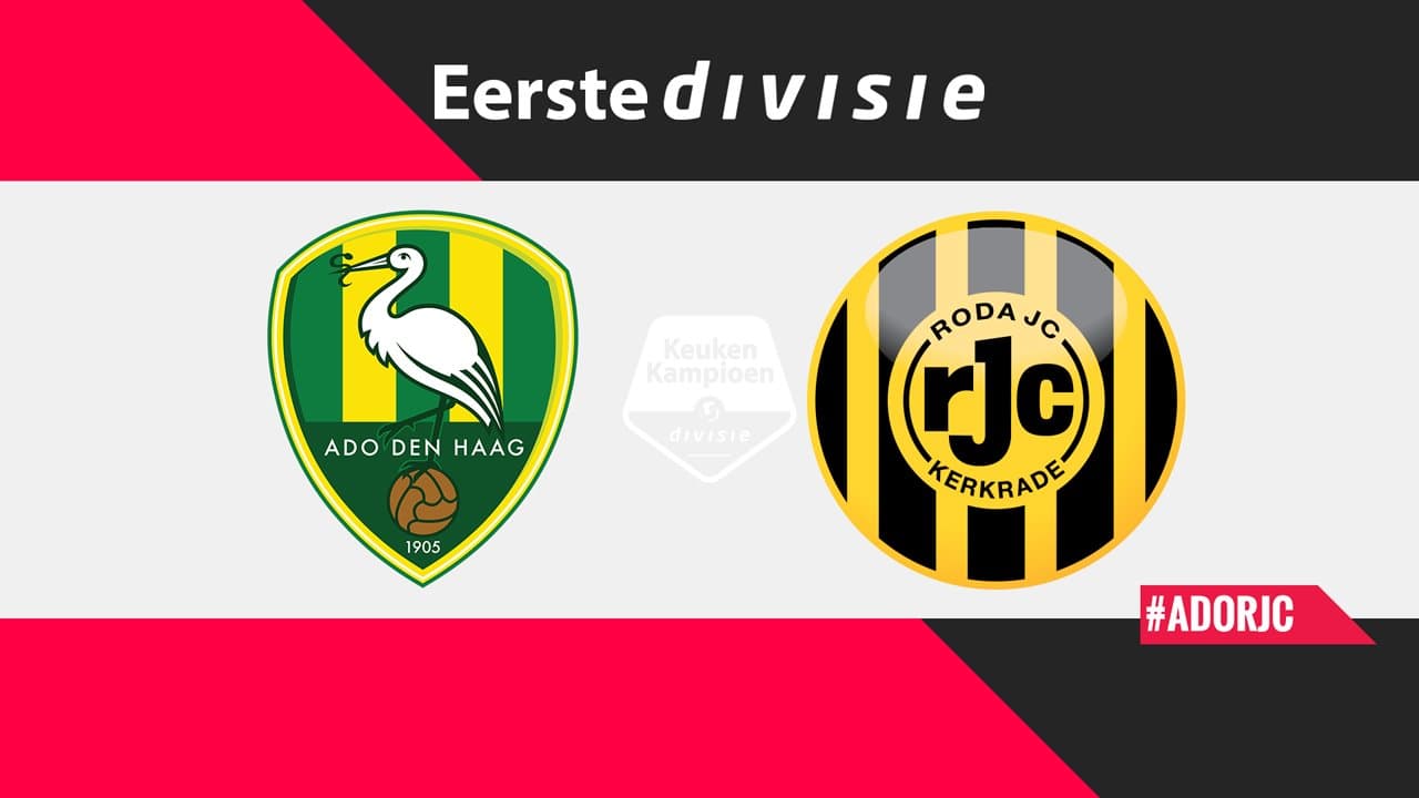 ADO Den Haag vs Roda JC